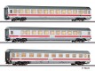 01622 Tillig Set of 3 Passenger cars in IC livery (limited edition)